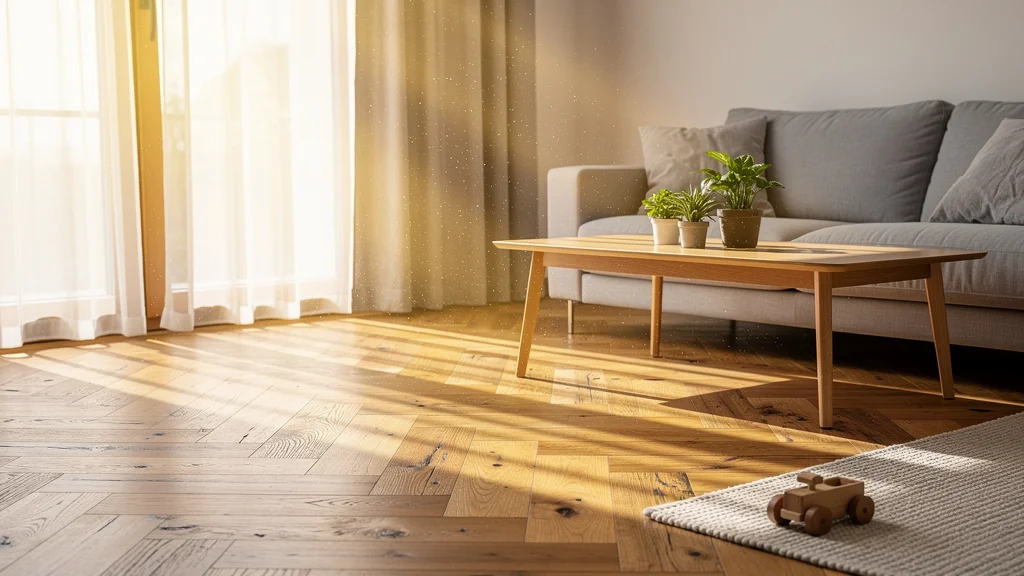 Deux ans après, mon parquet écologique tient mieux que je ne l&rsquo;espérais